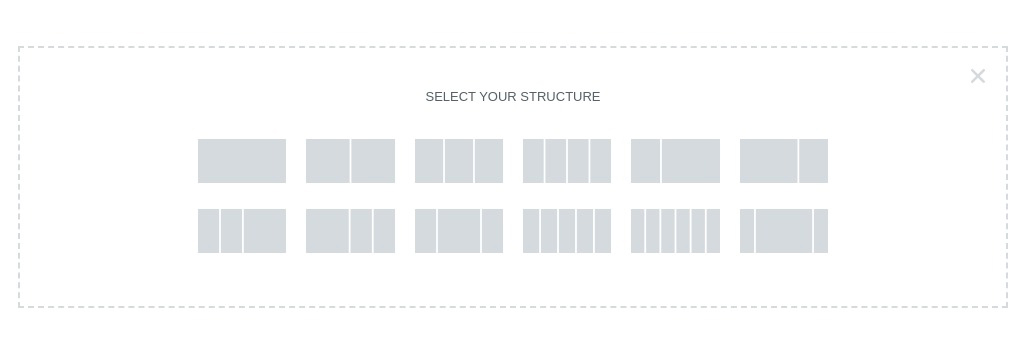 Elementor page structure