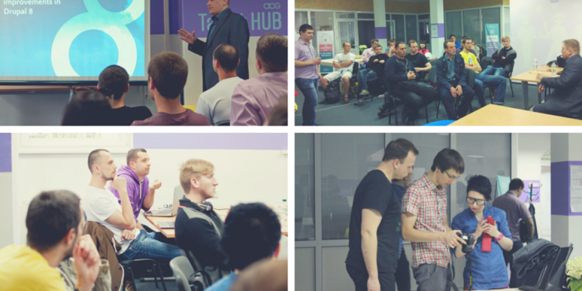 The first Drupal Cafe was held in Cherkassy!